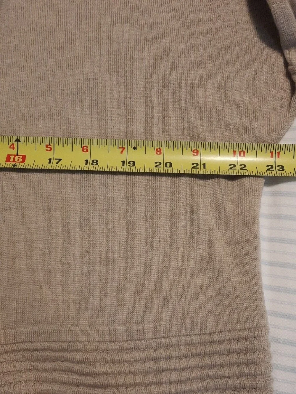 lululemon athletica Light Beige Open-Front Ribbed Cardigan - Picture 7 of 7